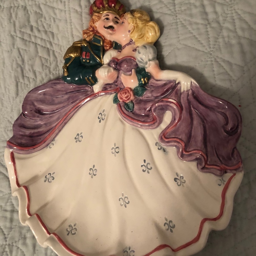 NWOB Fitz and Floyd Nutcracker plate/platter